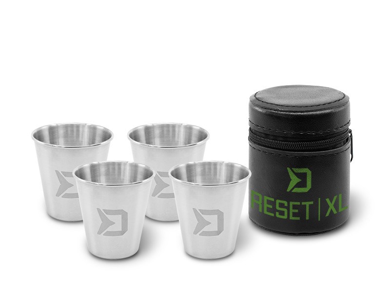 Delphin Set Nerezových Pohárků RESET XL 4v1